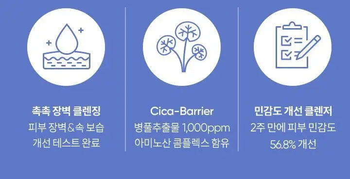 [아침세안] 바닐라코 클린 잇 제로 카밍 젤 클렌저 200ml 상세페이지 2